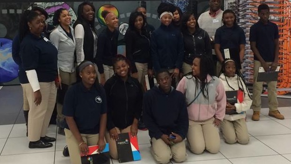 City of Chicago Students visit Argonne for a My Brother’s Keeper event.