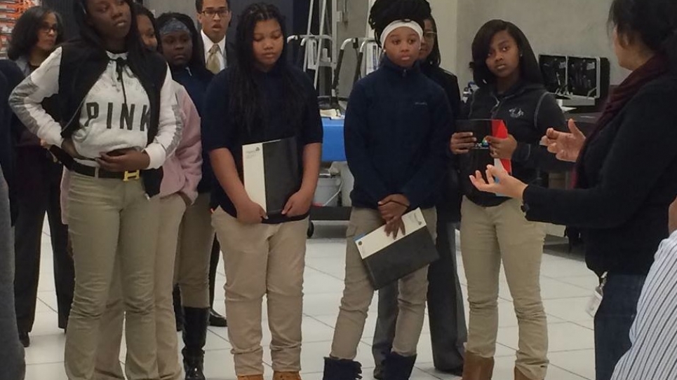 City of Chicago Students visit Argonne for a My Brother’s Keeper event.