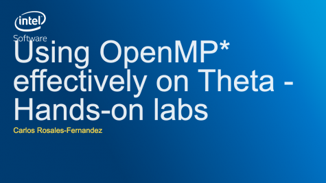 Using OpenMP Effectively on Theta