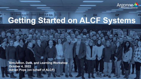 Getting Started on ALCF Systems