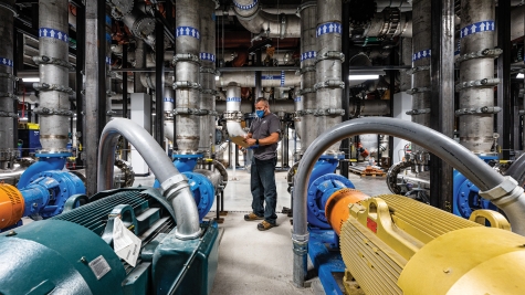 Image of Aurora mechanical room