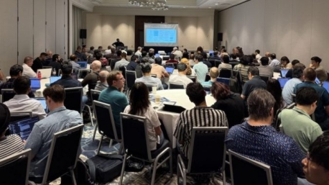 Image of hackathon tutorial room.