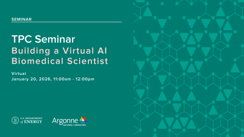 TPC Seminar graphic featuring the title, date, and time of the seminar.