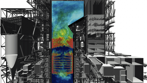 Large eddy simulation prediction of instantaneous O2 mass fraction in a hypothetical commercial scale 1000 MW, Ultra Super-Critical (USC) coal boiler