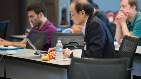 Researchers at the ESP meeting