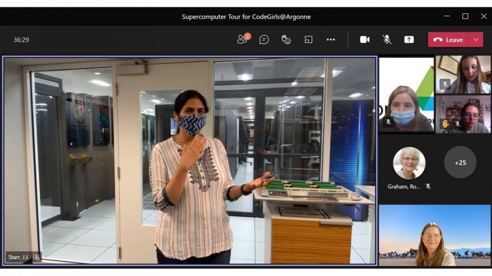 Code Girl Tour of Lab Screen Capture